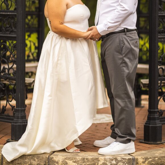 Size 18 Davids Bridal Wedding dress - Picture 14 of 15